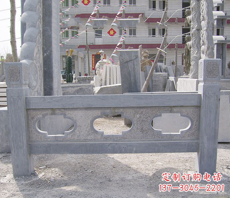 黄冈仿古栏板石雕——中领雕塑