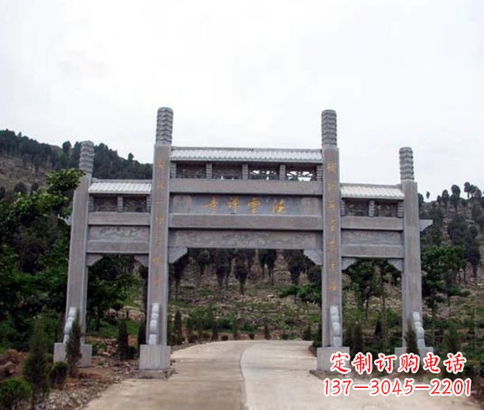 黄冈特色牌坊雕塑，将您的愿景演绎