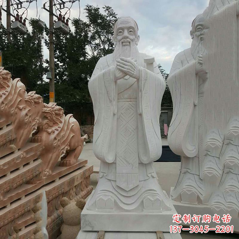 黄冈孔子雕像