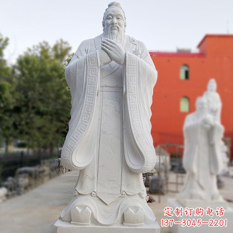 黄冈中领雕塑精心打造的精美孔子雕塑,为您打造…