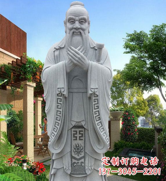 黄冈孔子平板铜雕刻