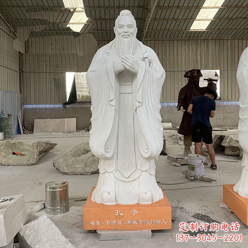 黄冈孔子石雕,传承智慧与文化