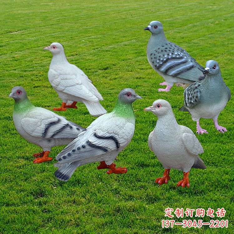 黄冈兰州和平鸽雕塑