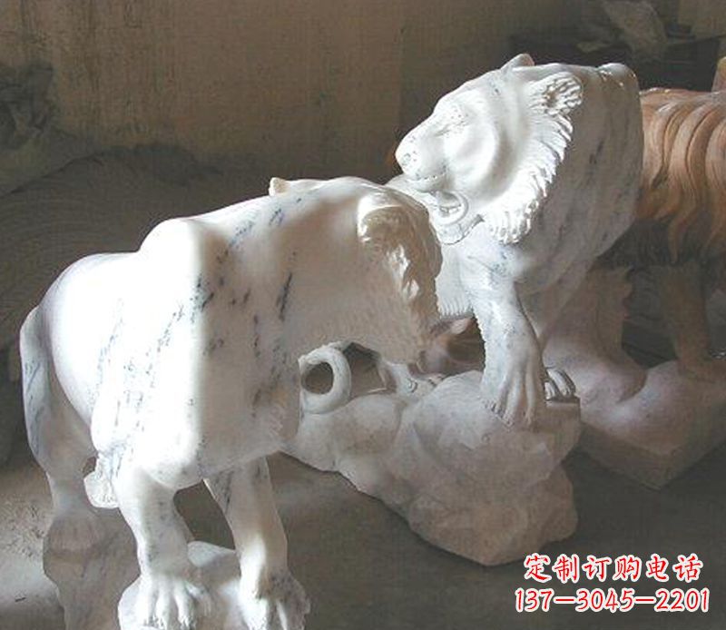 黄冈老虎石雕