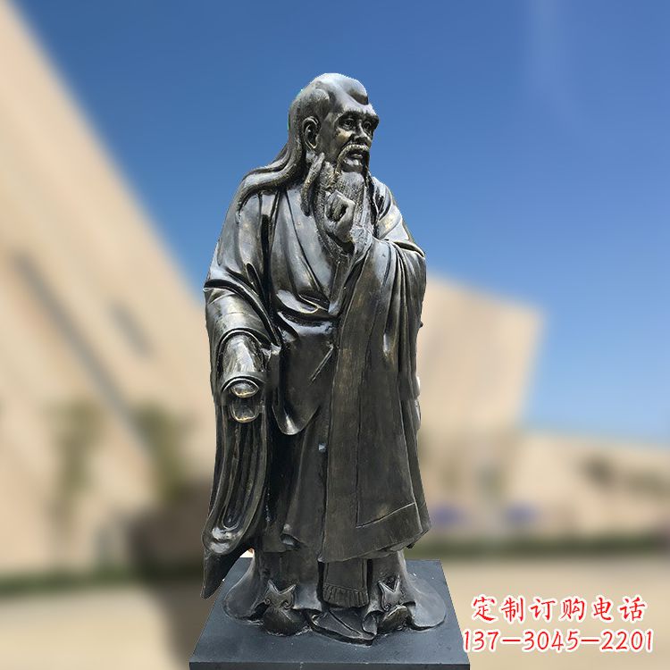 黄冈老子传道雕像