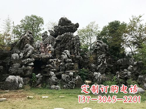 黄冈灵璧石假山