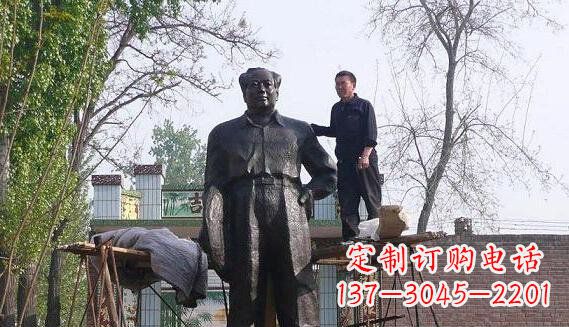 黄冈荣耀无双，中领雕塑推出毛主席伟人铜雕