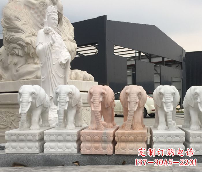 黄冈中领雕塑精美大象雕塑特别之处