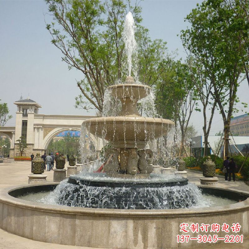 黄冈石雕音乐喷泉