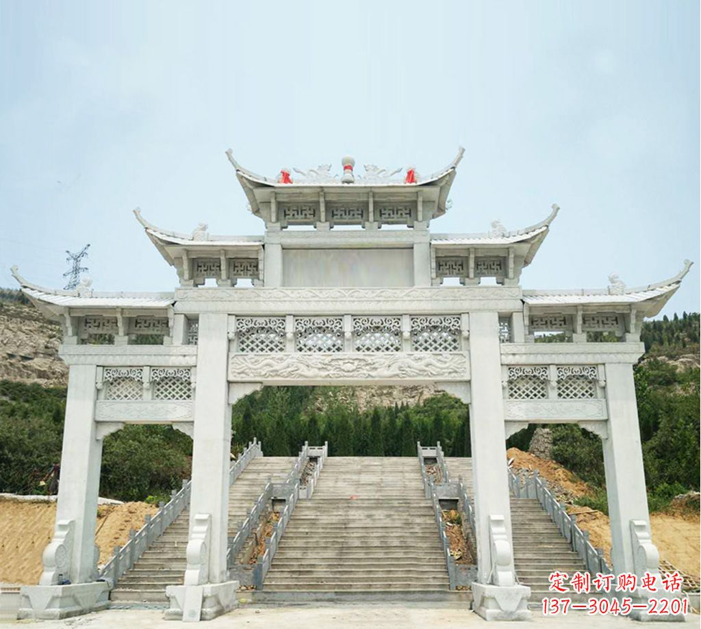 黄冈石牌坊图片