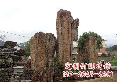 黄冈石笋石假山