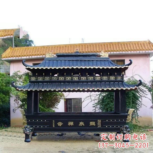 黄冈寺庙宗祠香炉雕塑