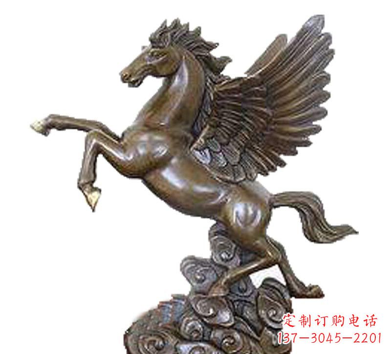 黄冈铜雕飞黄腾达飞马