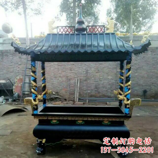 黄冈铜雕小香炉