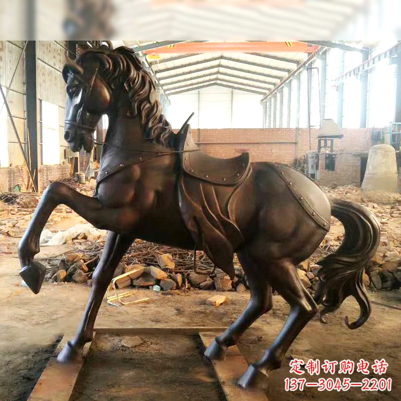 黄冈铜雕战马