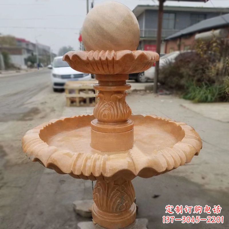 黄冈晚霞红风水球