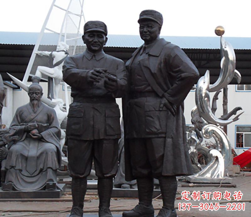 黄冈伟人邓小平雕塑