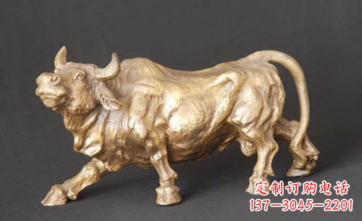 黄冈西班牙斗牛-鎏金牛