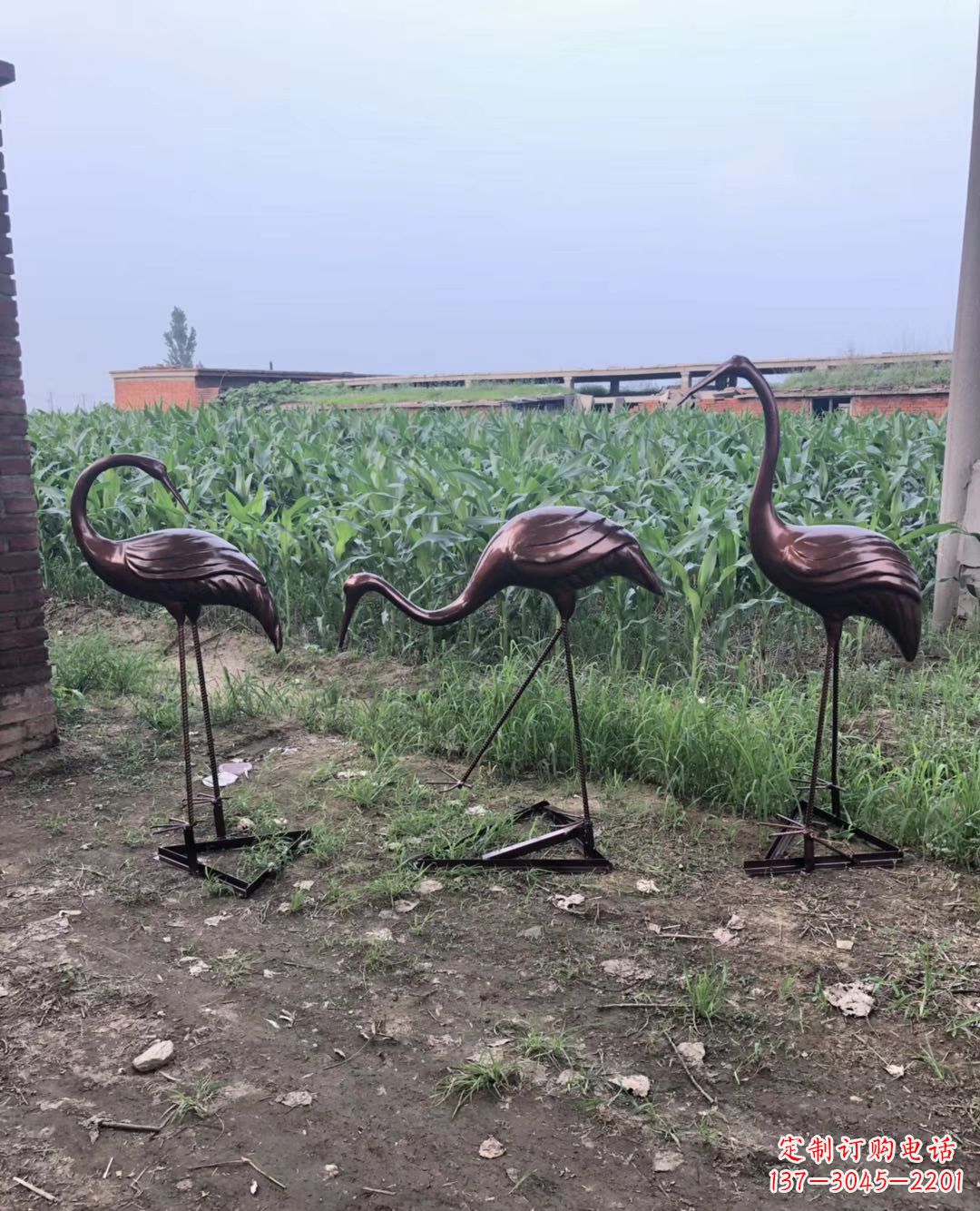 黄冈仙鹤雕塑