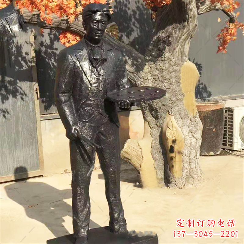 黄冈徐悲鸿画画雕塑
