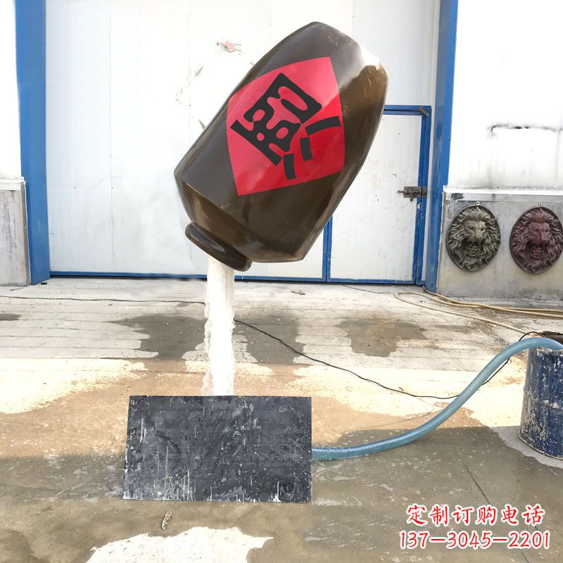 黄冈悬空酒壶流水喷泉