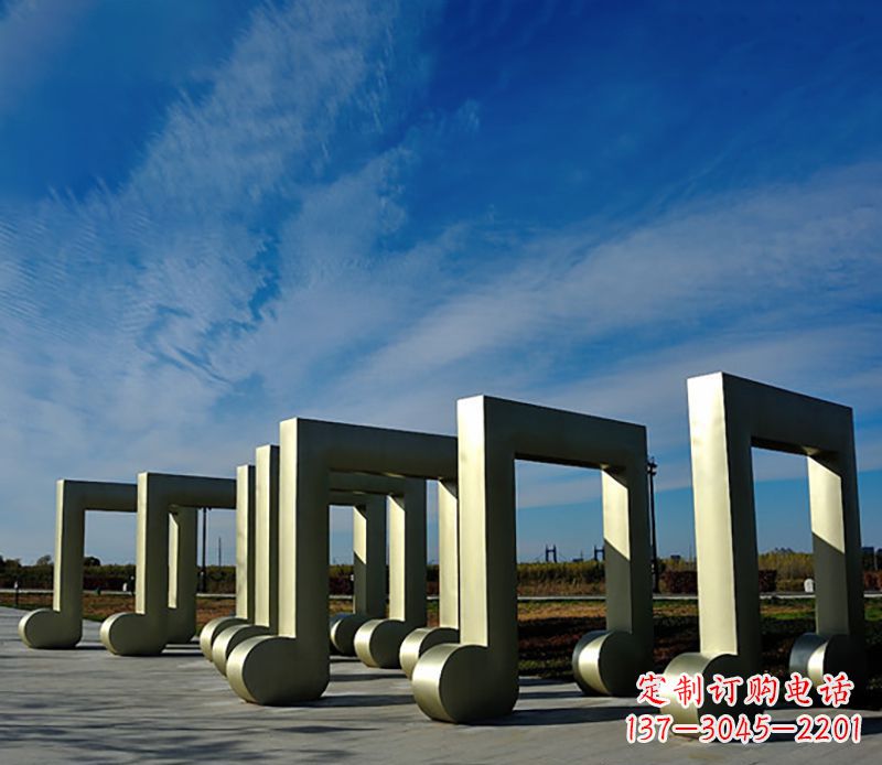 黄冈音符雕塑户外