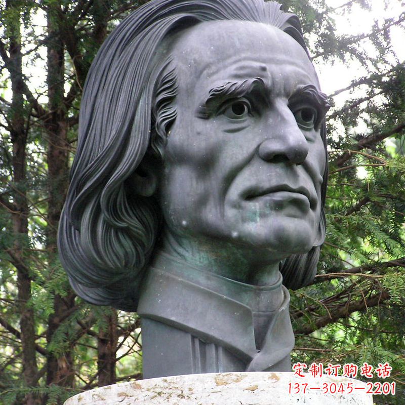 黄冈英国著名外科医生利斯特铜雕头像雕塑