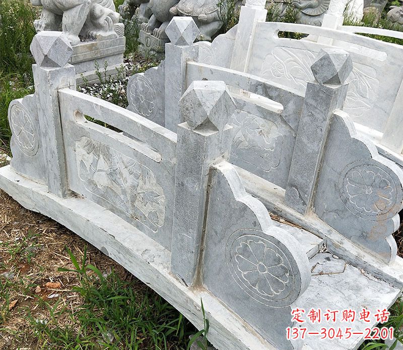 黄冈园林仿古石拱桥景观石雕 (2)