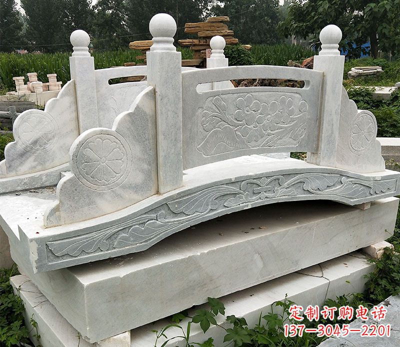 黄冈园林仿古石拱桥景观石雕