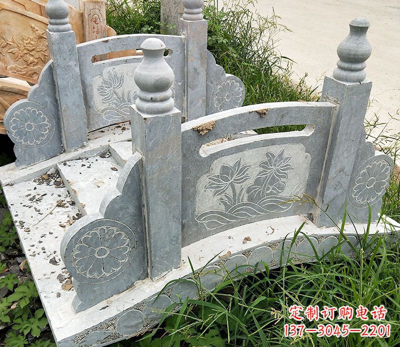 黄冈园林仿古石栏板景观石雕_1 (2)