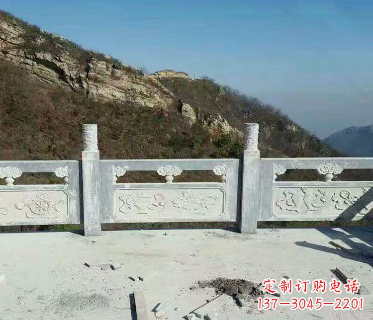 黄冈园林仿古石栏板景观石雕_2 (3)