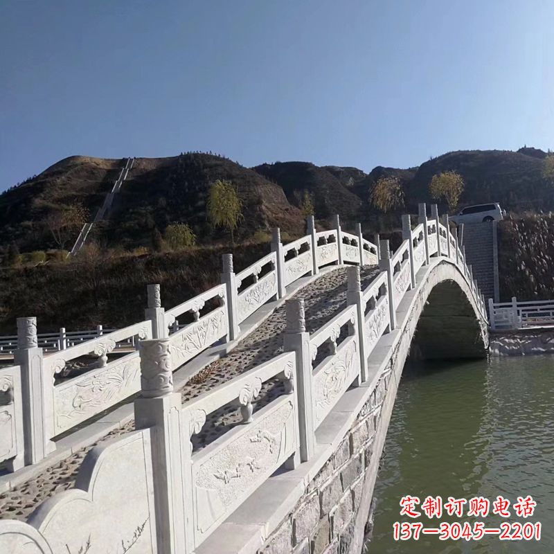黄冈园林景点石雕桥栏板