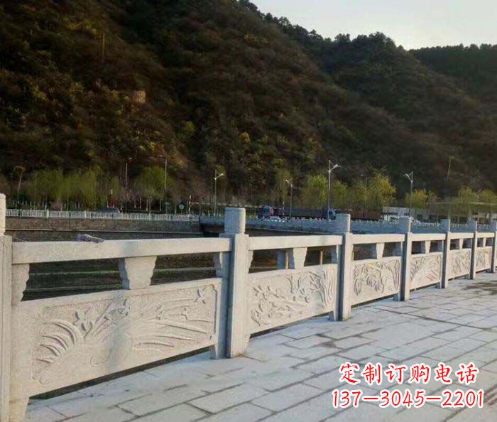 黄冈园林景观大理石浮雕栏板