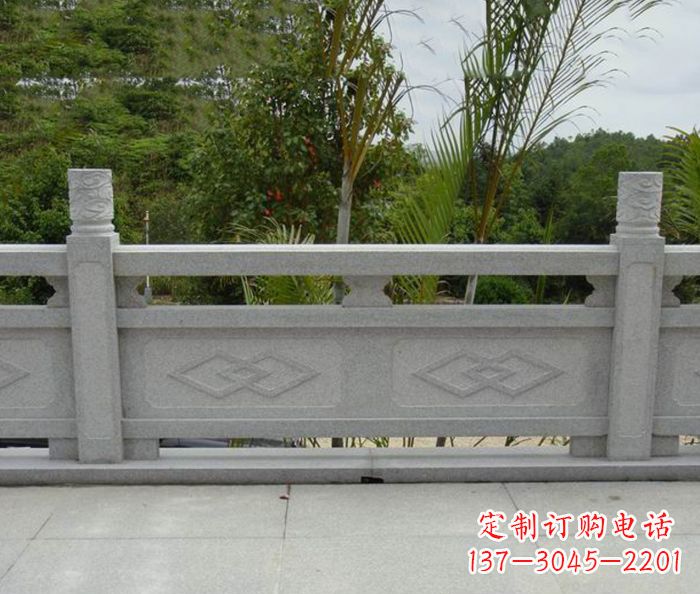 黄冈园林景观大理石栏板雕塑 (3)