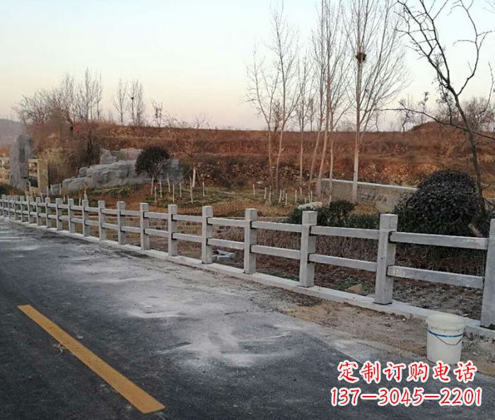 黄冈园林景观大理石栏杆石雕 (2)