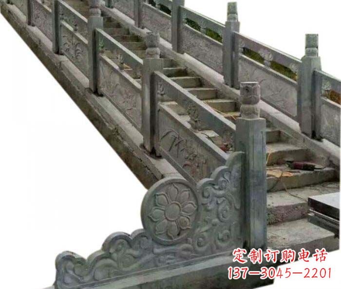 黄冈园林景观仿古石雕栏板 (4)