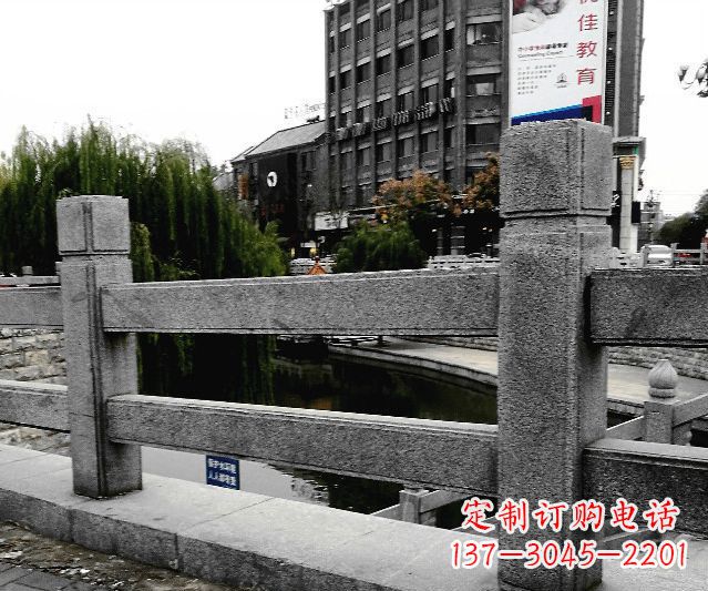 黄冈园林景观仿古石雕栏板 (9)