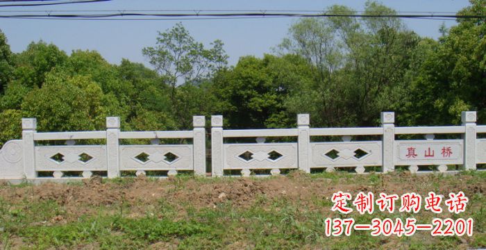 黄冈园林景观真山桥石雕栏板 (2)