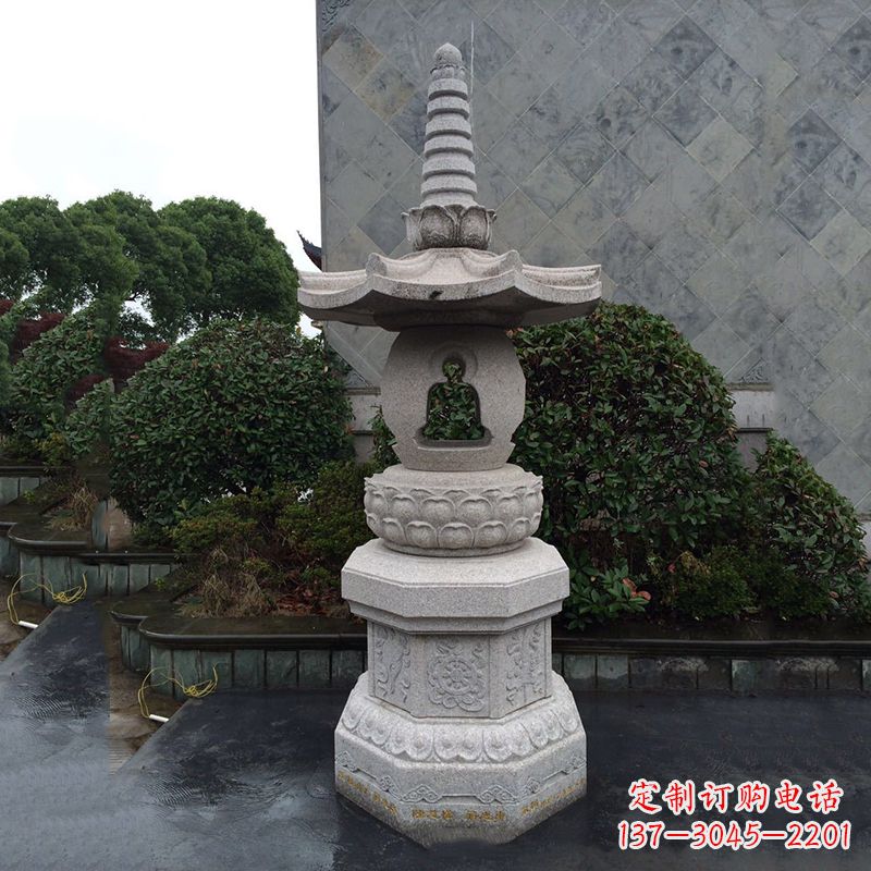 黄冈园林石雕灯笼
