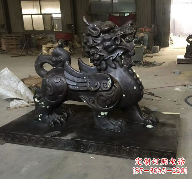 黄冈招财貔貅铜雕