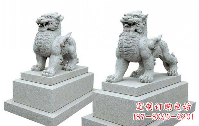 黄冈招财神兽貔貅石雕