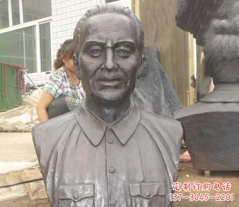 黄冈中国名人人物胸像铜雕