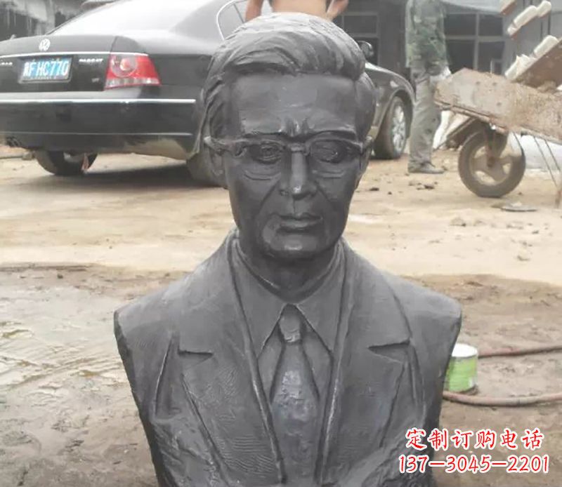 黄冈中国名人胸像铜雕
