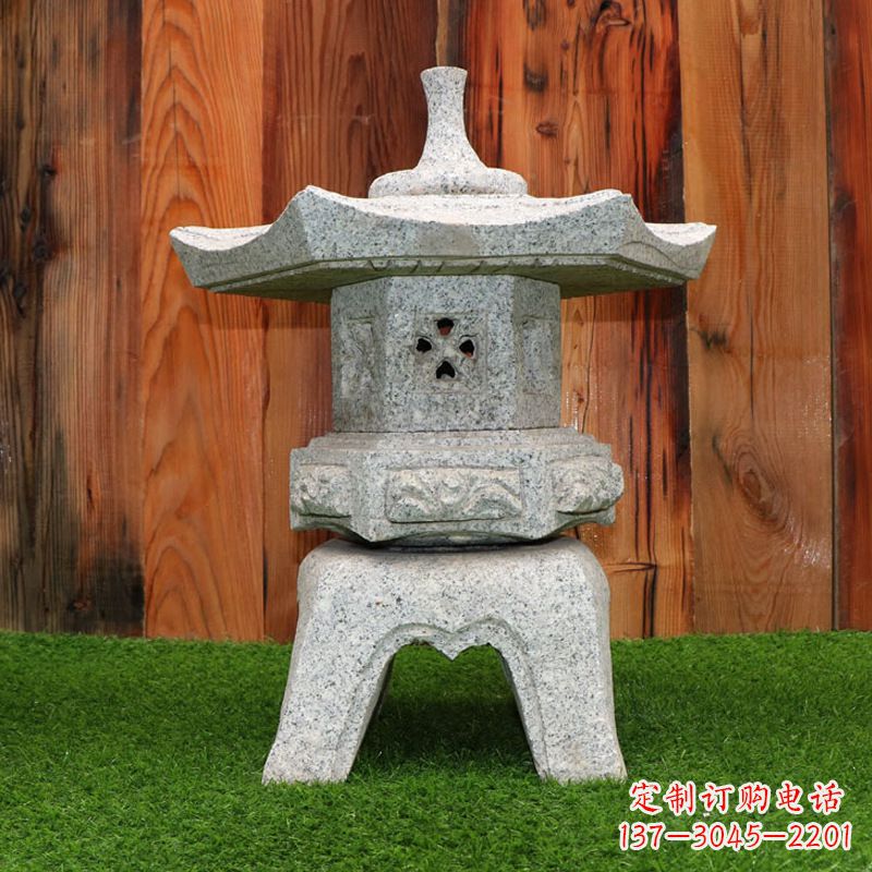 黄冈中式复古石灯