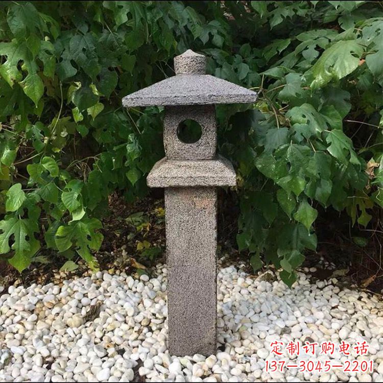 黄冈中式复古园林石灯