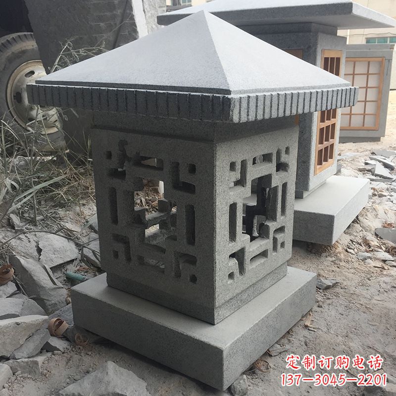 黄冈中式现代石灯笼