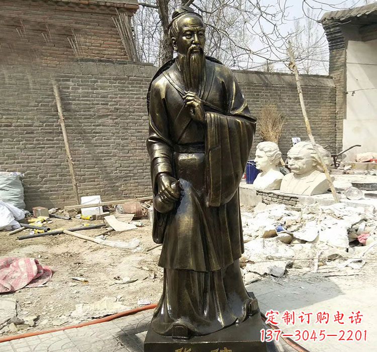 黄冈铸铜古代名医华佗