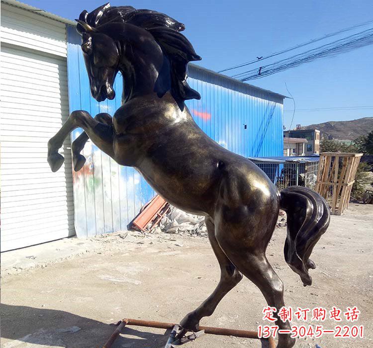 黄冈铸铜立马