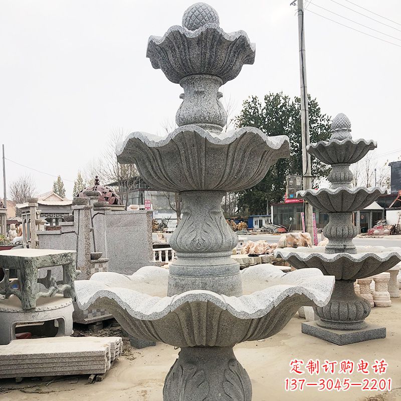 黄冈自然石雕流水喷泉